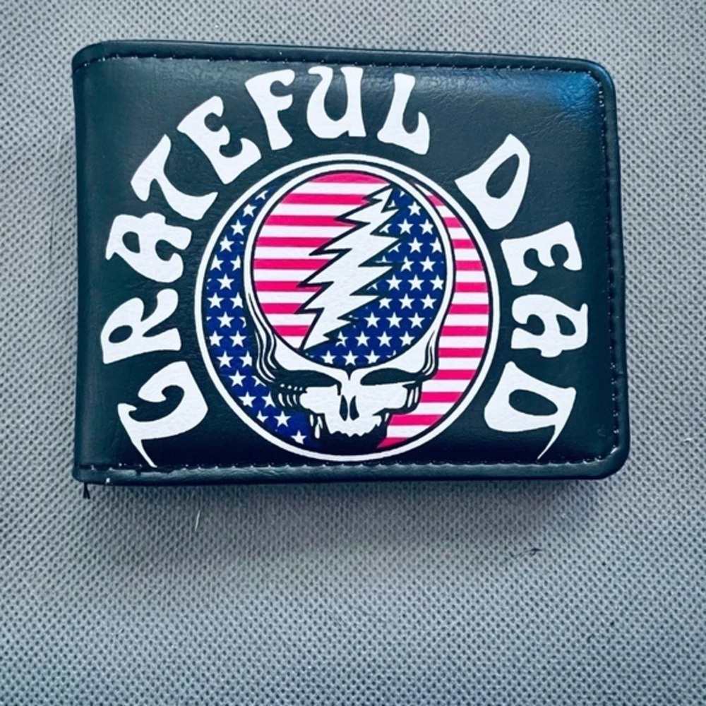 Grateful Dead Black Wallet